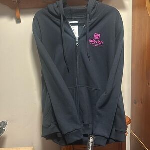 Ride rich zip up